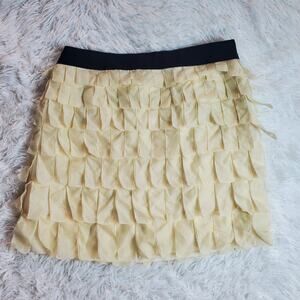 J. Crew Ivory Brique Mini Skirt 2